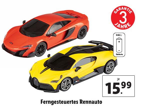 Ferngesteuertes Rennauto