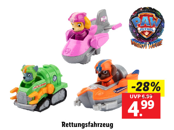 Rettungsfahrzeug, klein