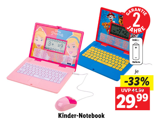 Kinder-Notebook