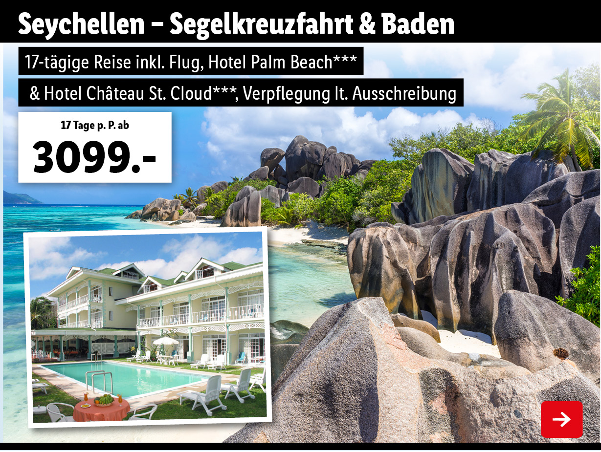 Seychellen - Segelkreuzfahrt & Baden