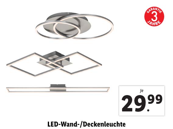 LED Wand-/ Deckenbeläuchtung