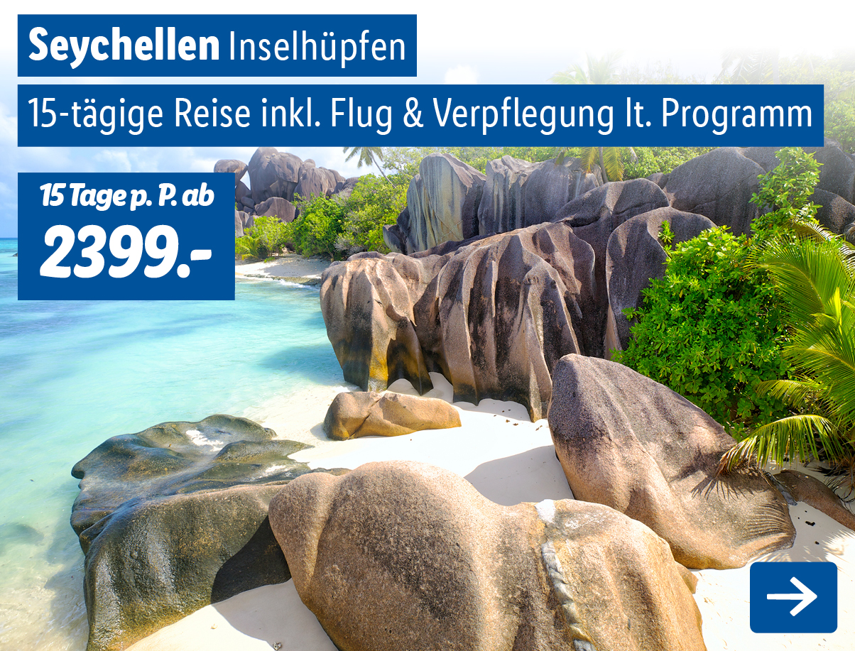 Seychellen - Inselhüpfen