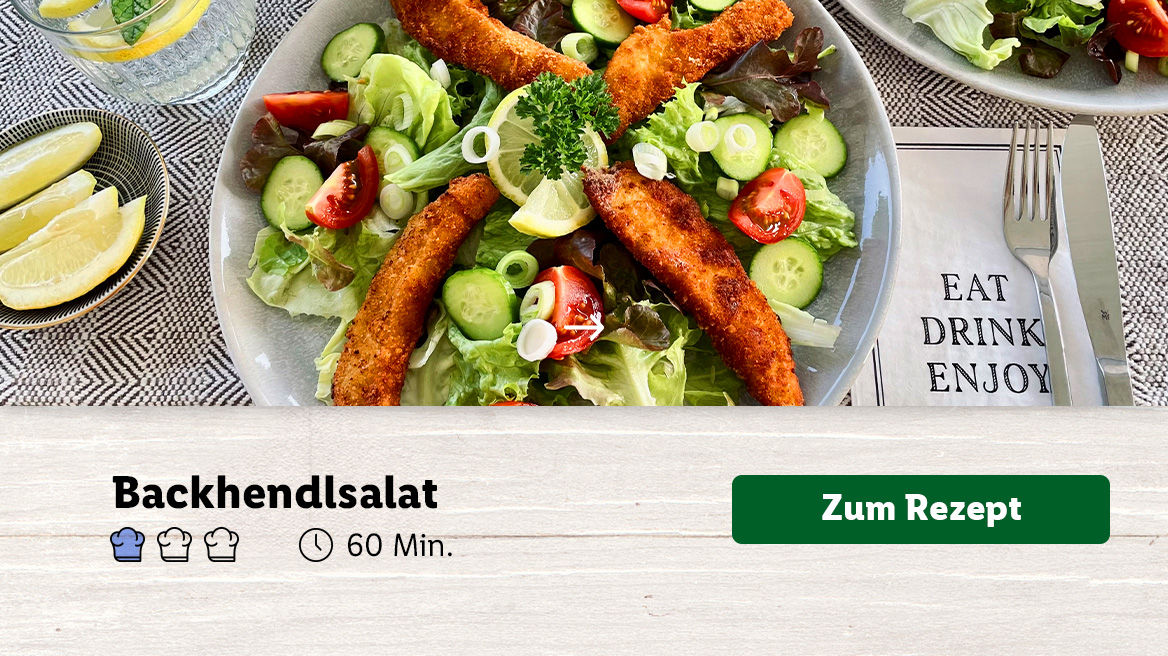 Backhendel Salat