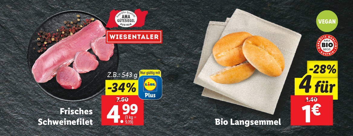 Schweinefilet und Langsemmel