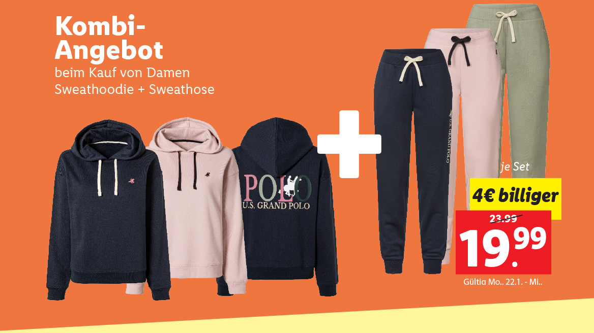 Kombi-Angebot für Frauen