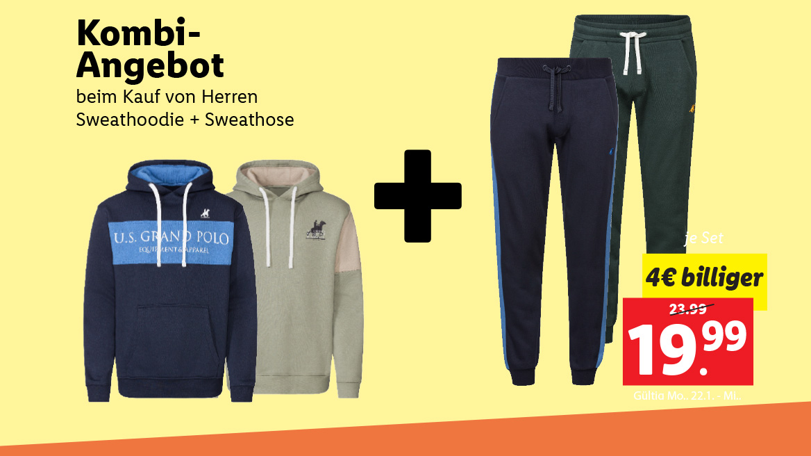 Kombi Angebot für Männer