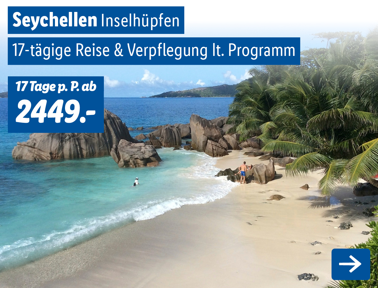 Seychellen - Inselhüpfen