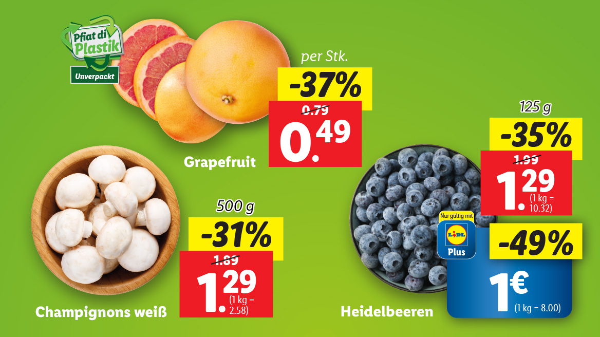 Frische Angebote