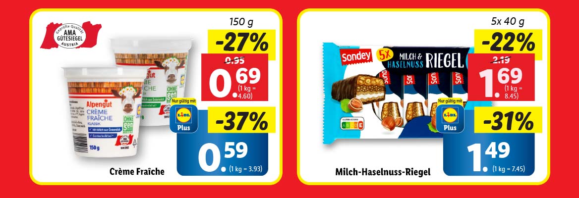 Lidl Wochenstart