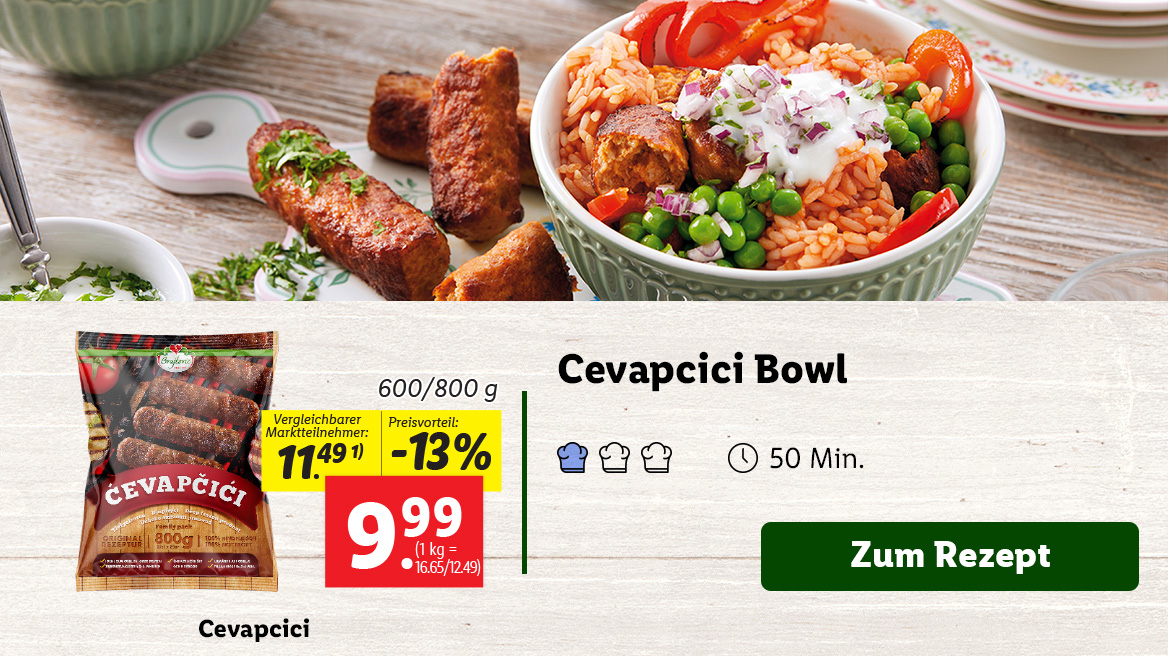 Cevapcici Bowl