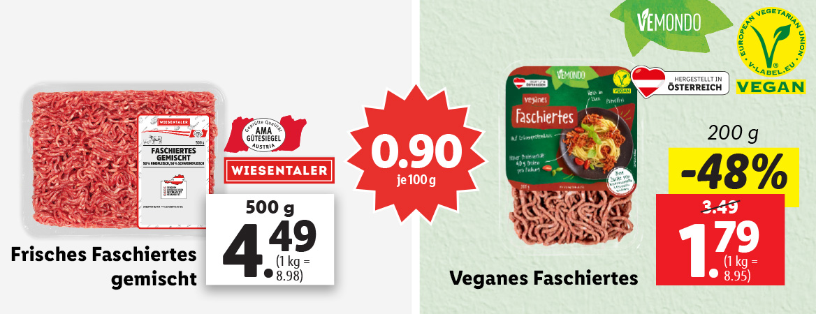 Veganes Faschiertes