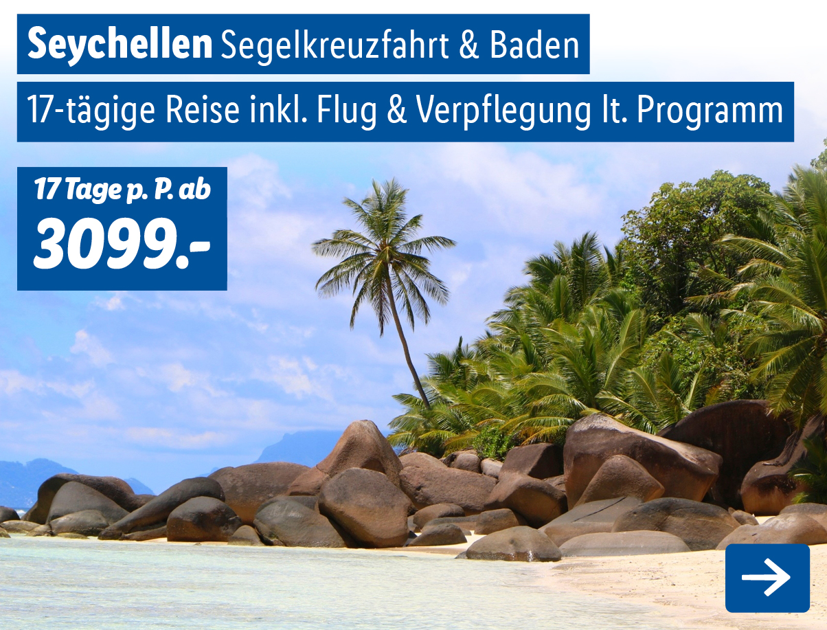 Seychellen - Segelkreuzfahrt & Baden