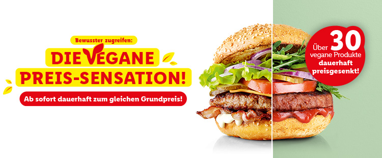 Vegane Preissensation