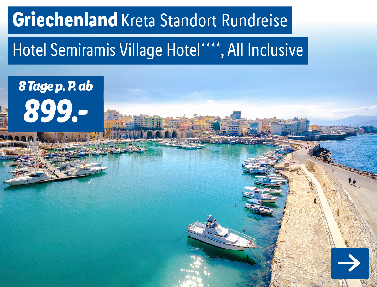 Kreta - Standort-Rundreise