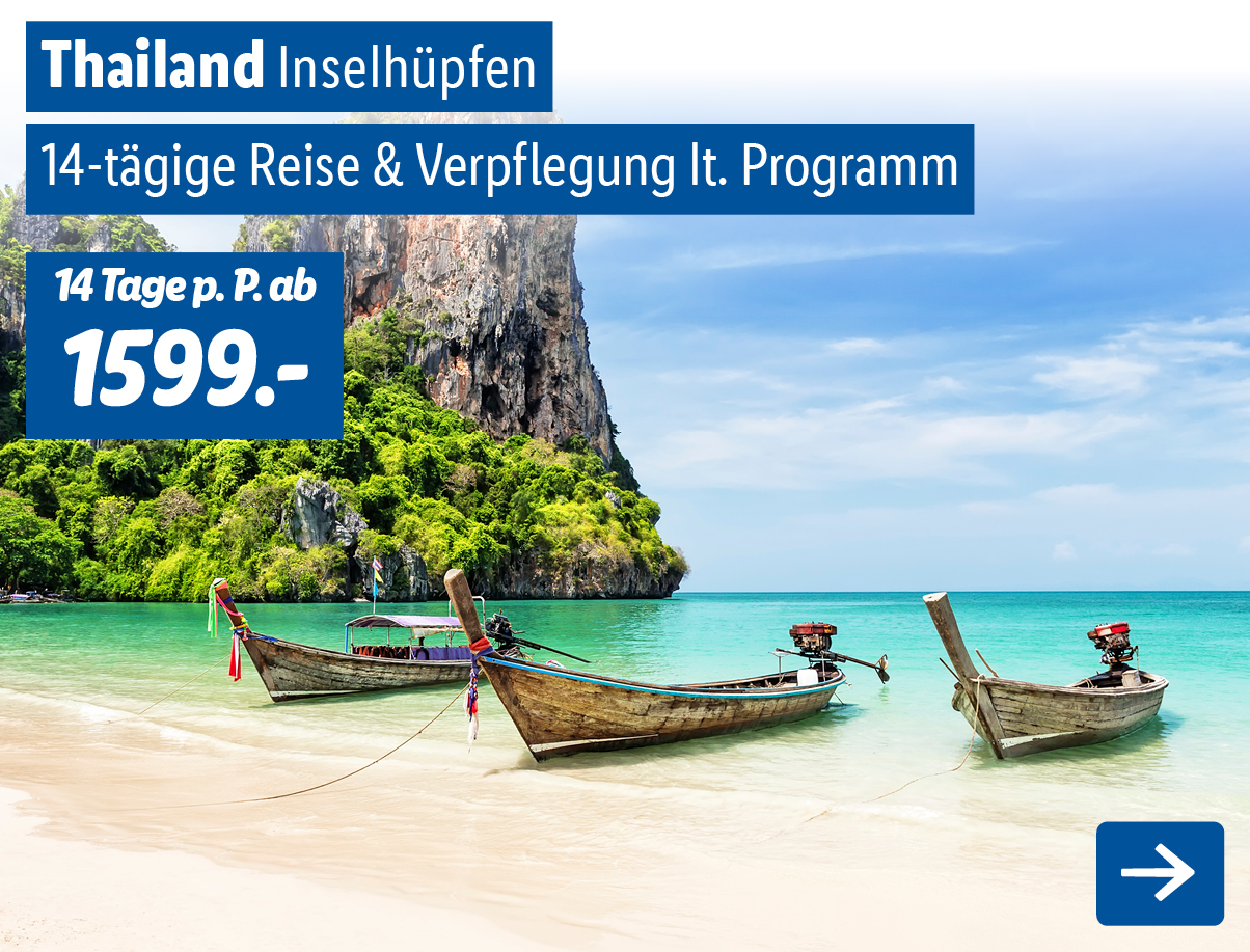 Thailand - Inselhüpfen im Paradies