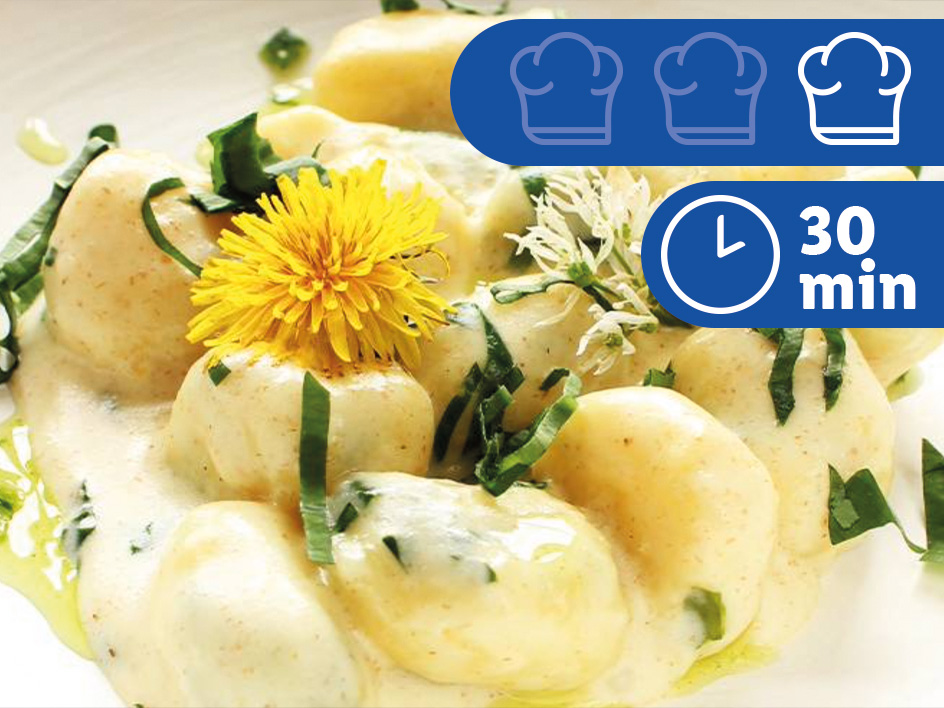 Gnocchi mit Bärlauchsauce