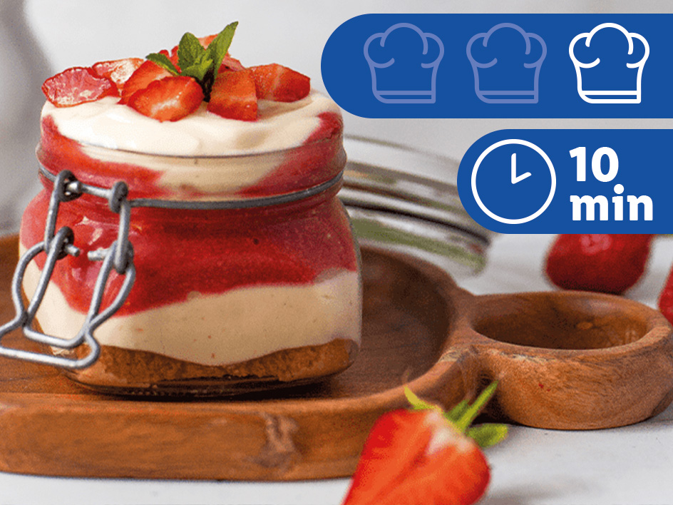 Erdbeerdessert super schnell