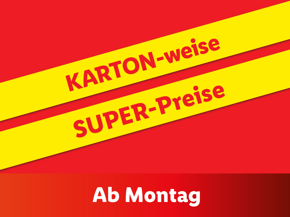 Kartonweise Superpreise