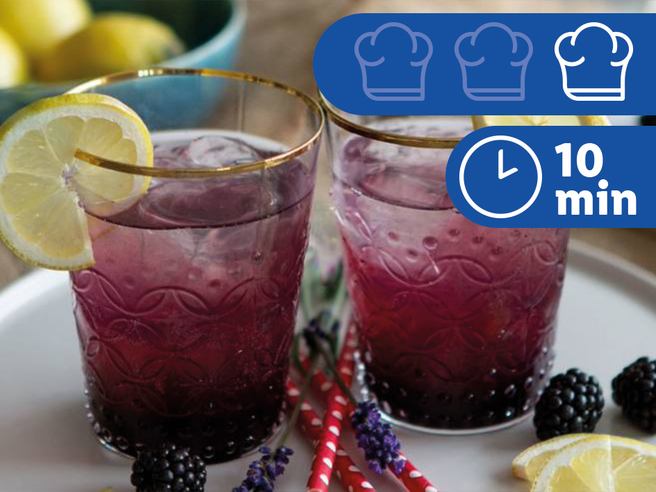 brombeer-Limonade