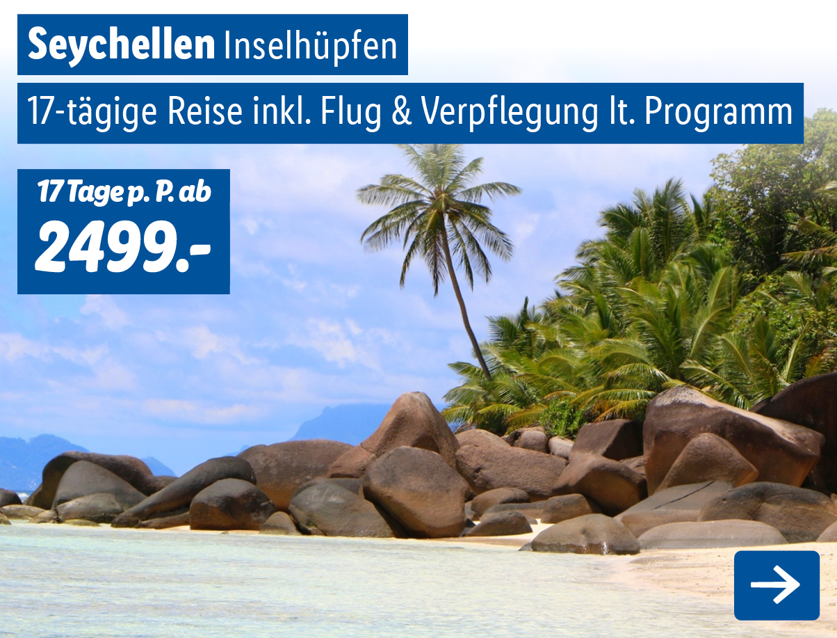 Seychellen - Inselhüpfen