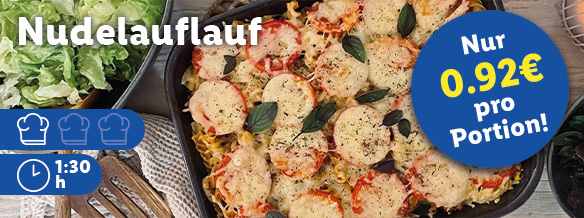 Nudelauflauf