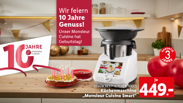 10 Jahre Monsieur Cuisine