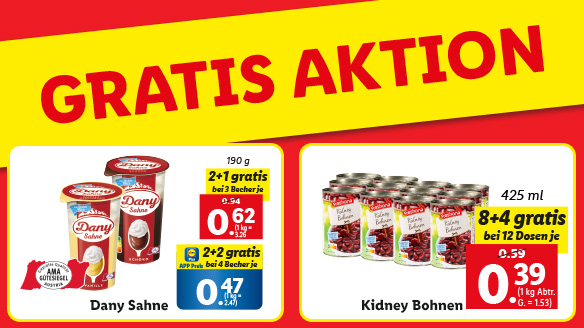 Gratis Aktion