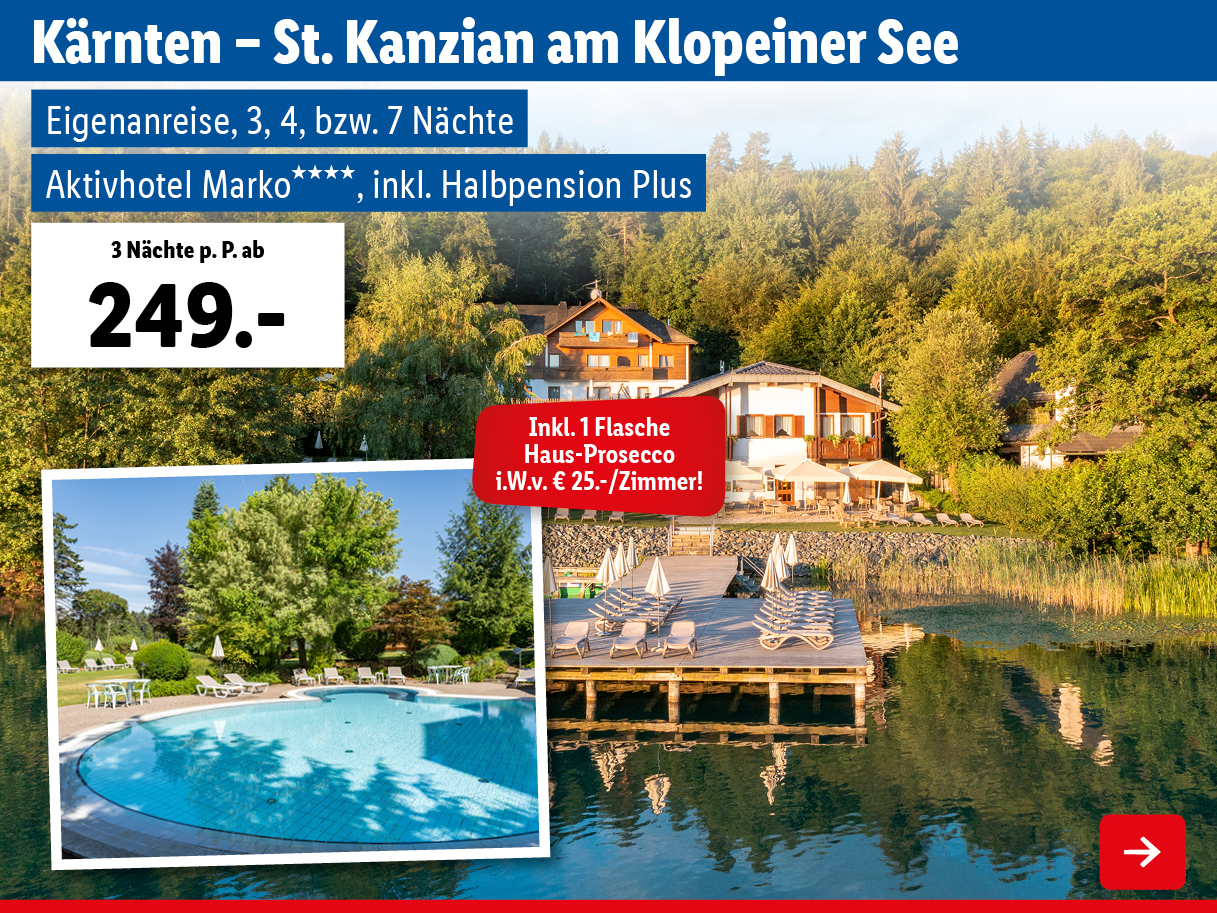 Kärnten - St. Kanzian am Klopeiner See