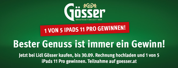 Gösser Gewinnspiel