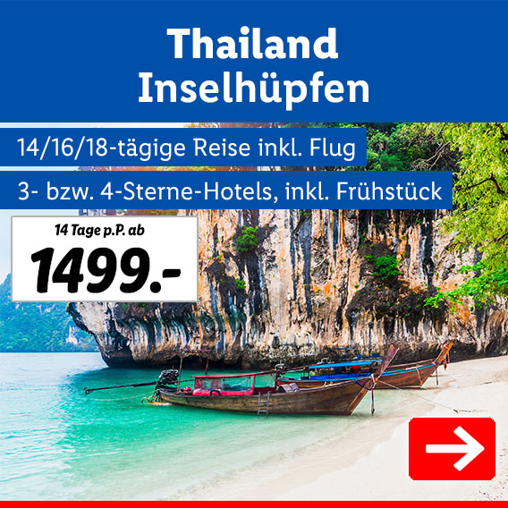 Thailand Inselhüpfen