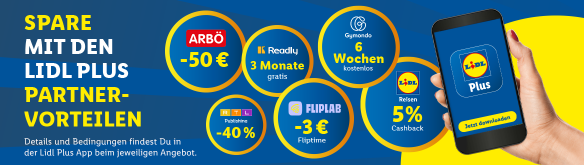 Partnervorteile Lidl Plus