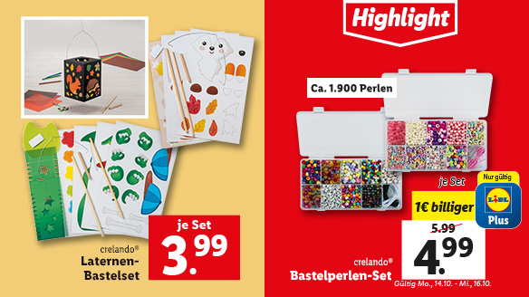 Sei kreativ mit Lidl!
