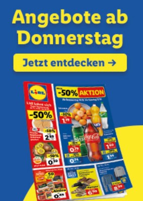 Angebote ab Donnerstag