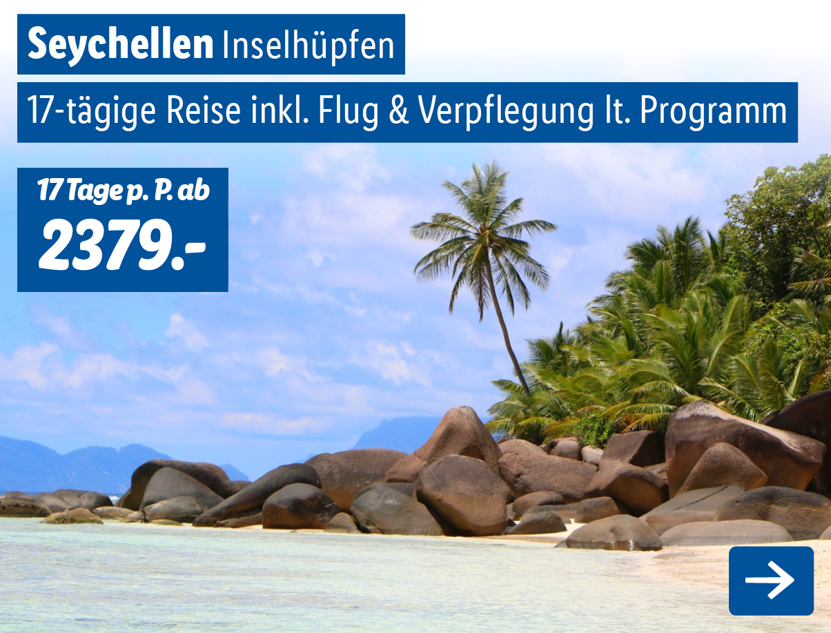 Seychellen - Inselhüpfen