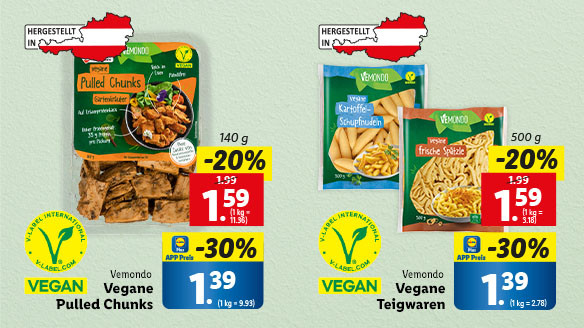 Die Vegane Preis-Sensation