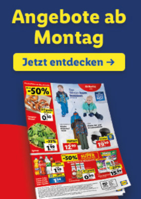 Angebote ab Montag, 4. November 2024