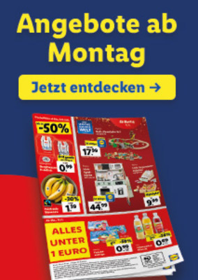 Angebote ab Montag, 11. November 2024