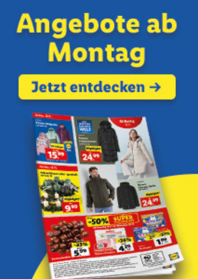 Angebote ab Montag, 18. November 2024