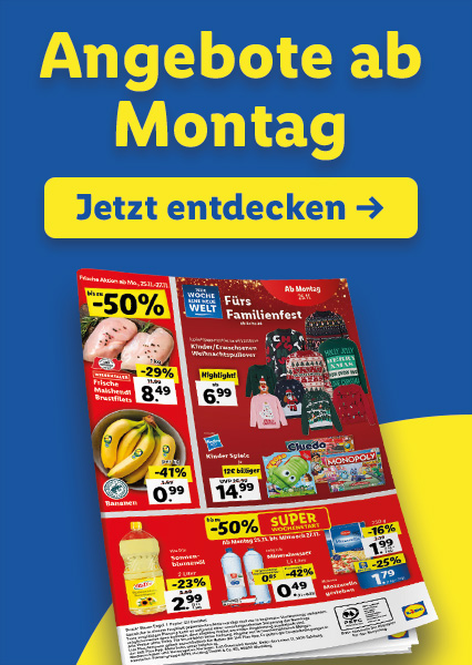 Angebote ab Montag