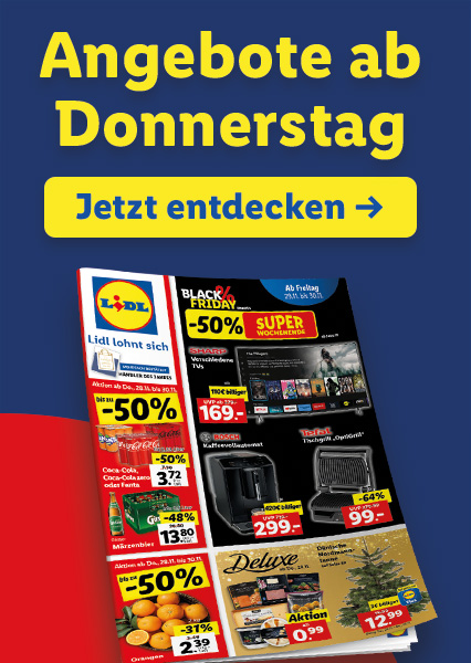 Angebote ab Donnerstag