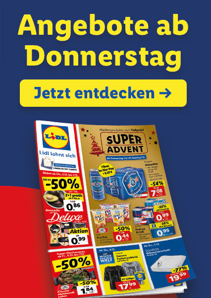 Angebote ab Donnerstag