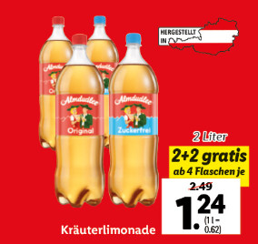Super Wochenstart Kräuterlimonade