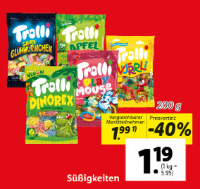 Super Wochenstart Süßigkeiten