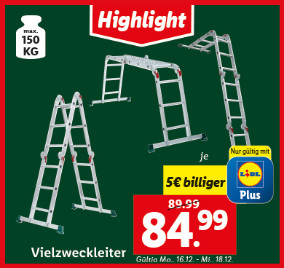 Parkside Vielzweckleiter