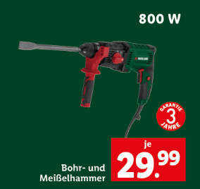 Parkside Bohr- und Meißelhammer
