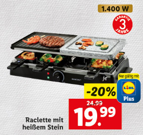 Magische Weihnachtszeit Raclette