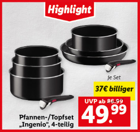 Praktische Küchenhelfer Pfannen/Topfset