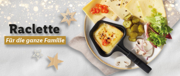 Raclette für die ganze Familie