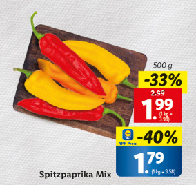Spitzpaprika Mix