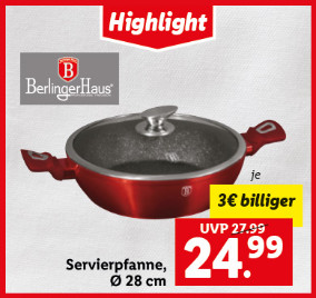 Servierpfanne